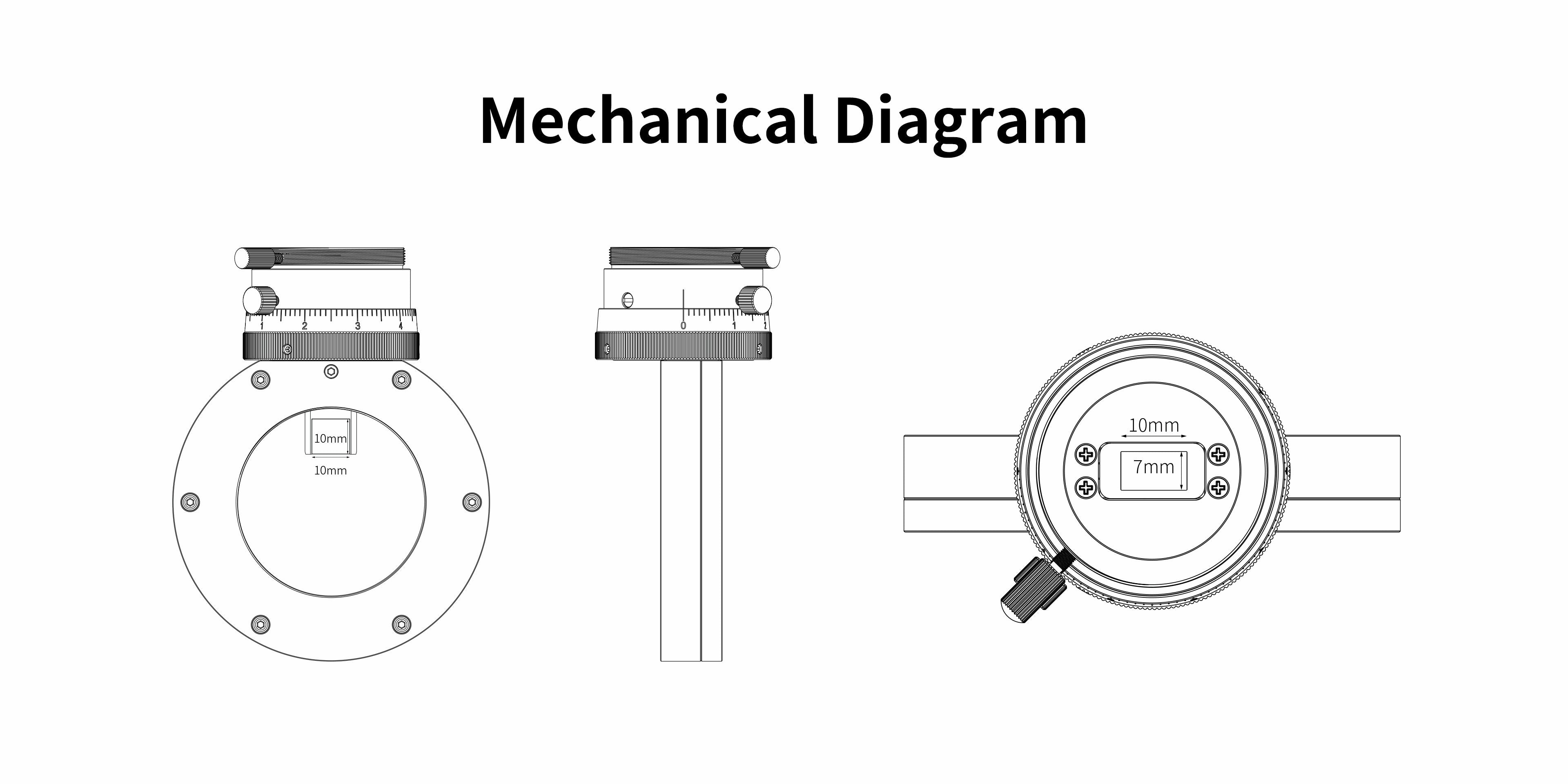 OAG-L Mechanical Diagram